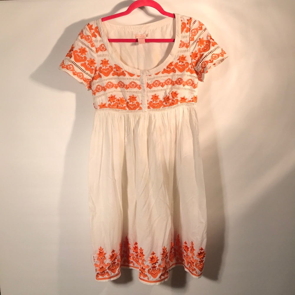 Collette boho embroidery dress Sz XS